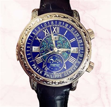 Patek Philippe Sky Moon Tourbillon Grand Complications Blue 